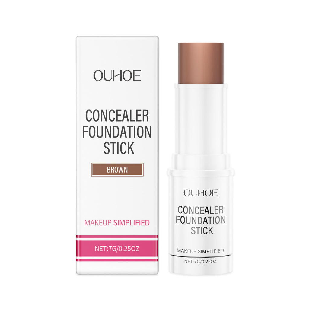 Ouhoe Concealer Stick Foundation Portable Waterproof And Sweatproof
