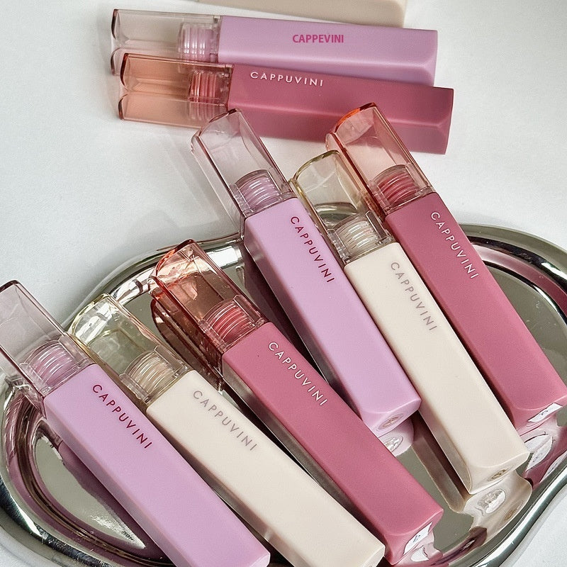 Cappuvini Makeup White Lipstick Lip Glaze