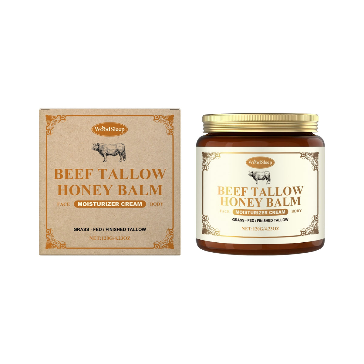 Woodsleep Cow Fat Honey Moisturizing Cream