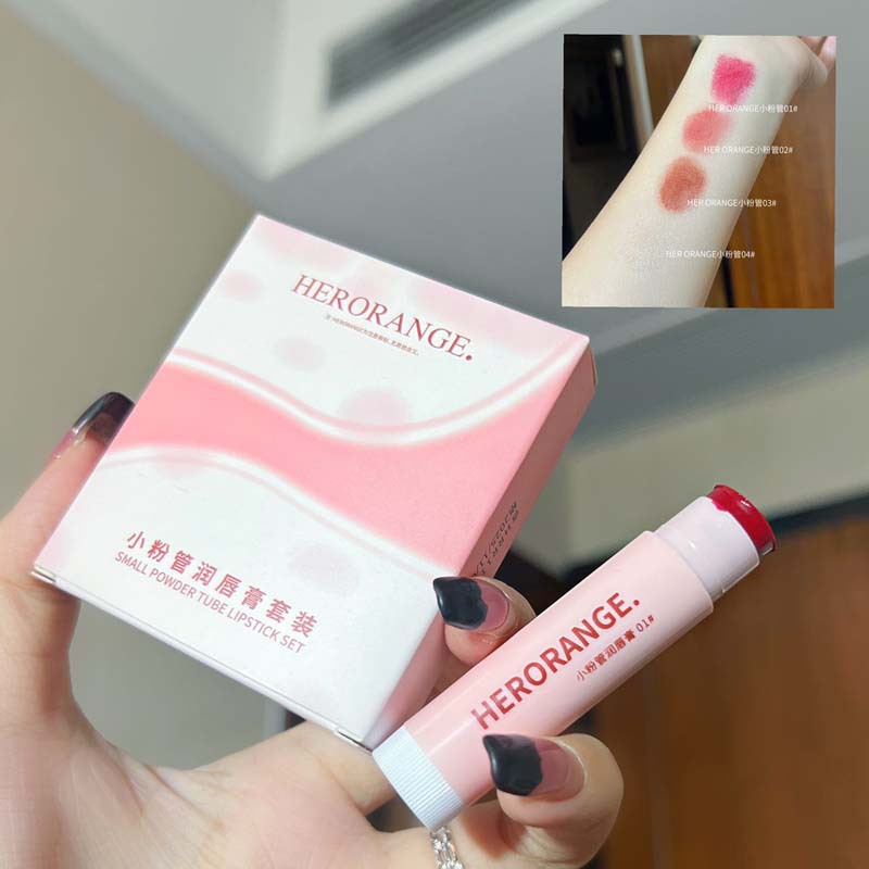 HeroRange Women's Colored Moisturizing And Brightening Lip Balm