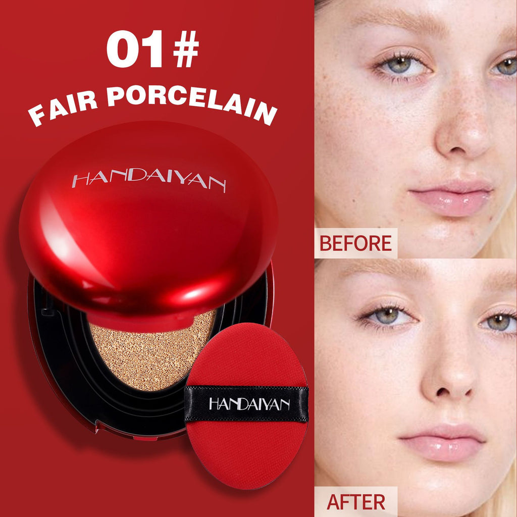 Handaiyan 6 Colors Concealing Foundation With Air Cushion Lasting Moisturizing