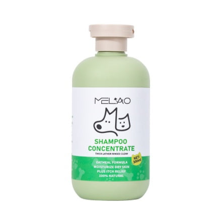Melao Hair Care Gentle Pet Oat Bath Shampoo