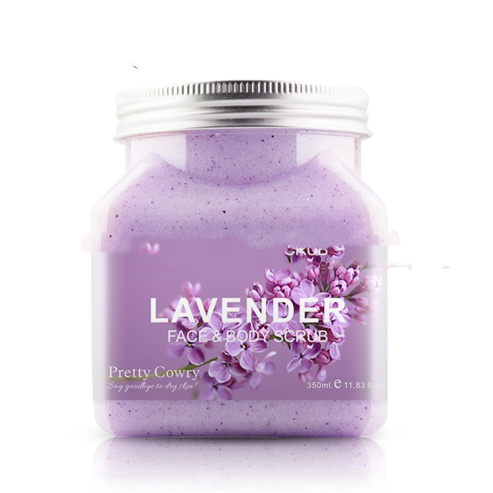 Pretty Cowry Fruit Fragrance Bath Salt Exfoliating Body Scrub Cream