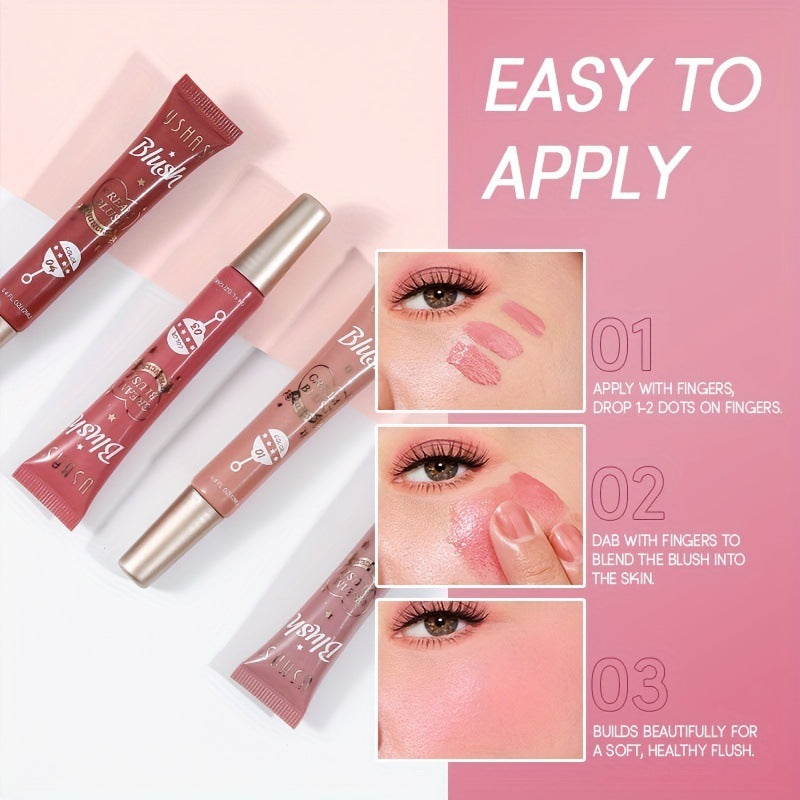 Ushas Liquid Blush Eye Shadow Lip And Cheek Dual-use Nourishing