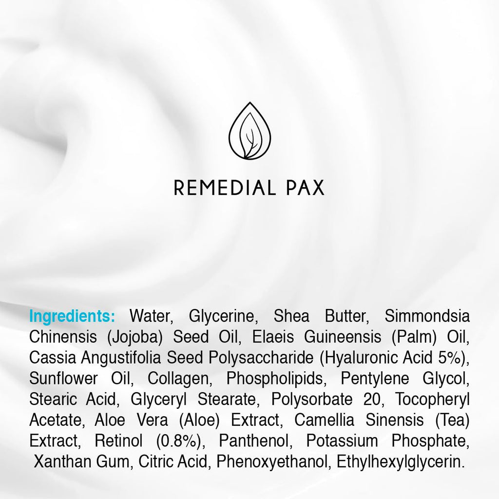 Remidial PAX Facial Moisturizing Retinol Cream Collagen