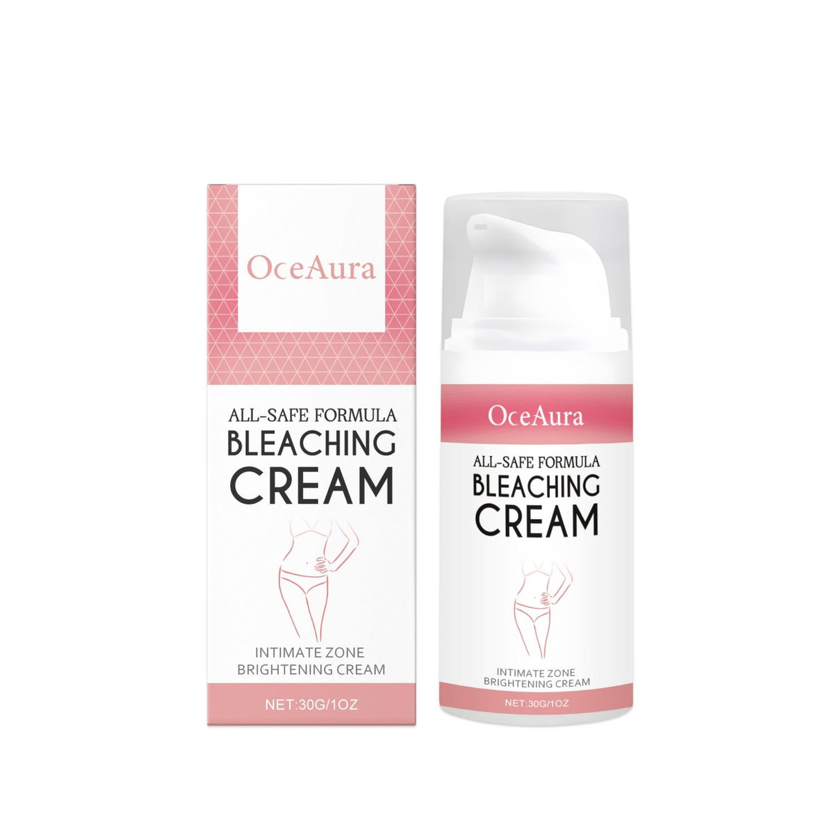 OceAura Bright White Cream For Private Areas