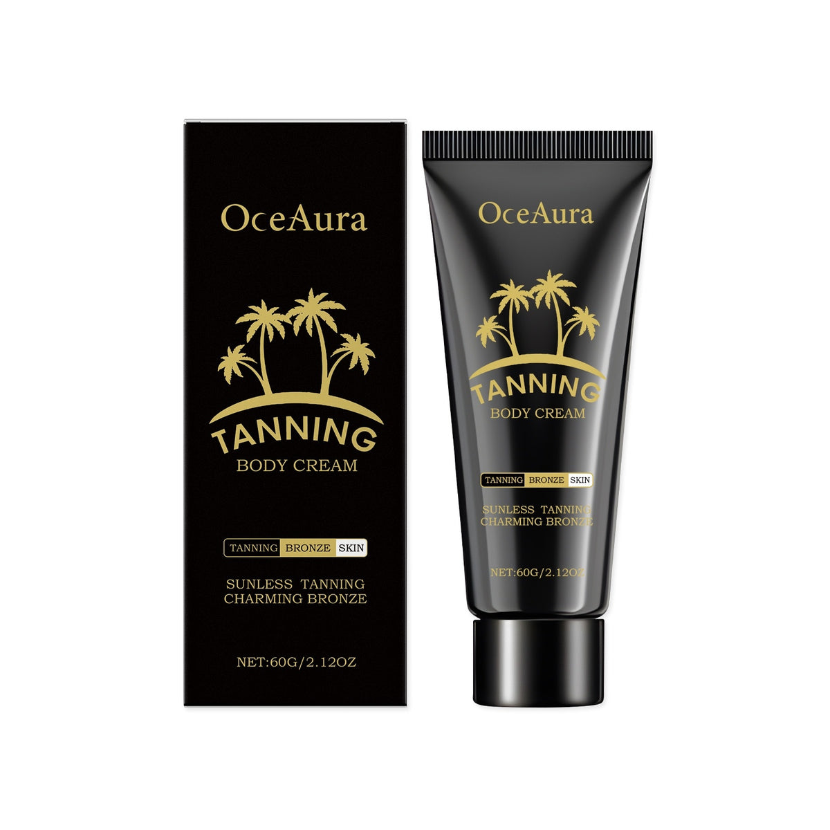 OceAura Black Body Cream