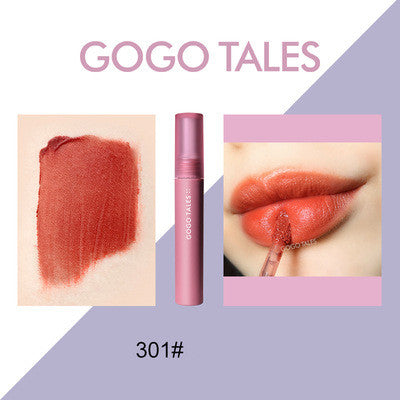 GoGo Tales Matte Velvet Moisturizing Net Red Lipstick