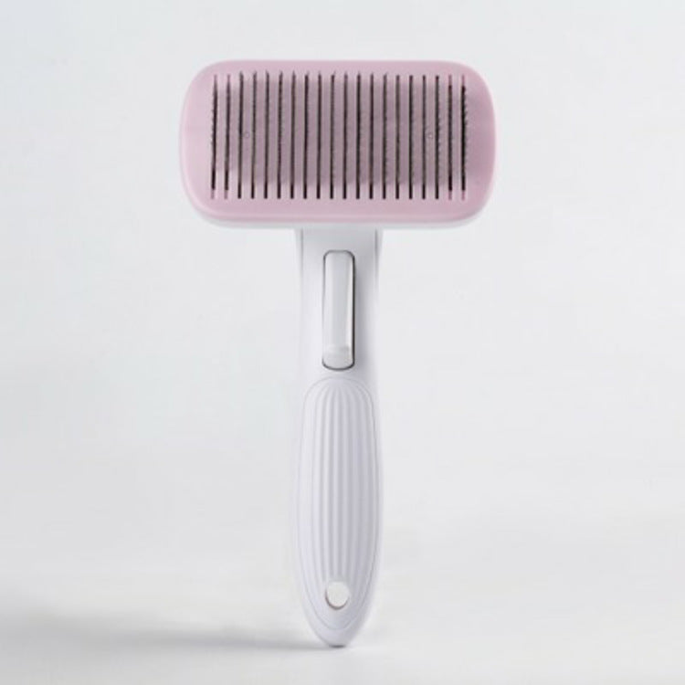 Pet hair removal comb