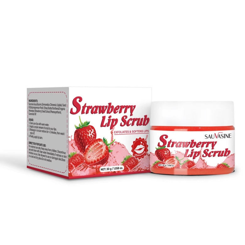 Sauvasine Strawberry Lip Scrub Cream