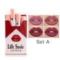 Little Smoke Matte Velvet Matte Nourishing Lipstick Set