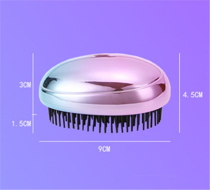 Egg  Hair Comb Dexterous Portable Straight Hair Comb
