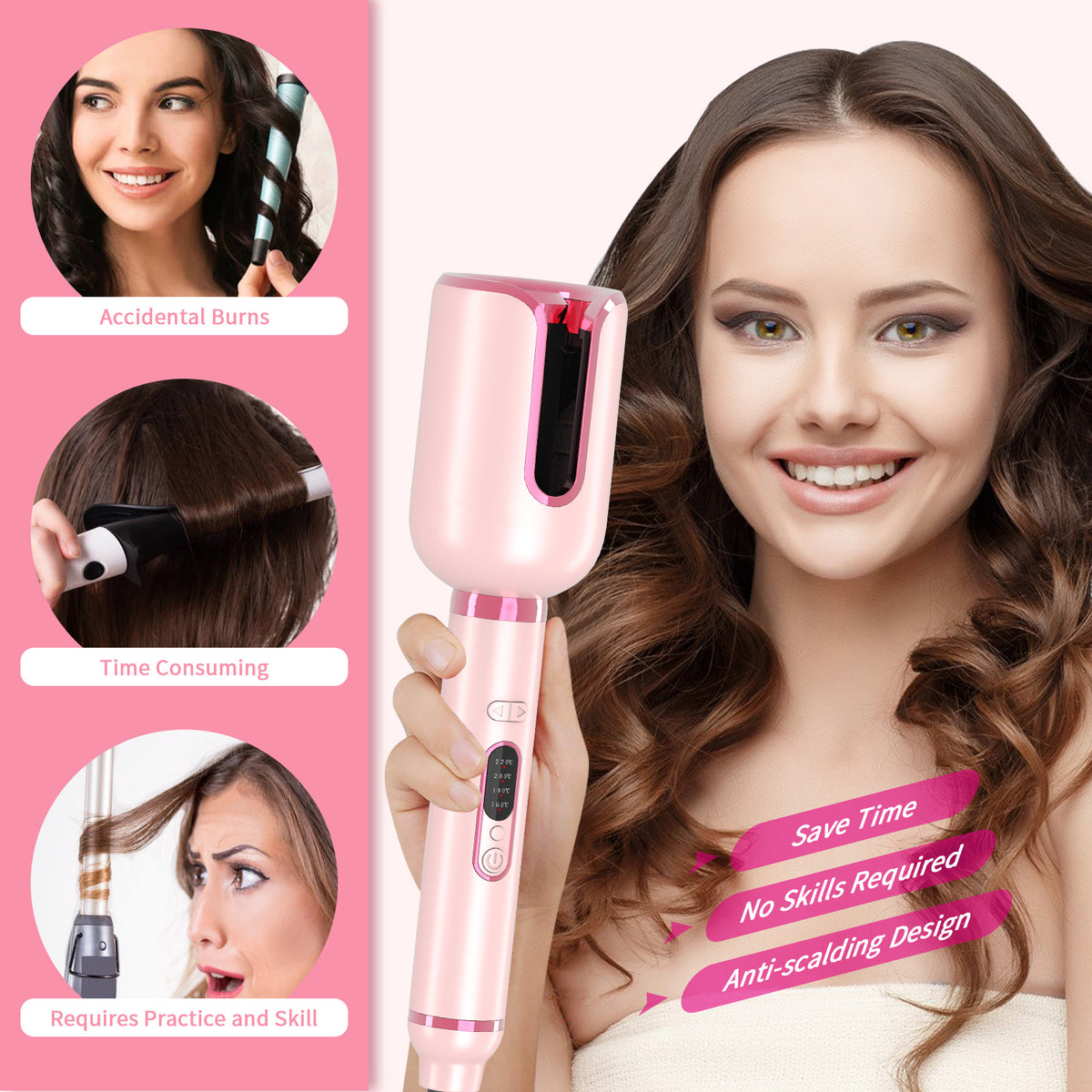 Yiber Negative Ion Comb Long-lasting Shaping Curly Hair