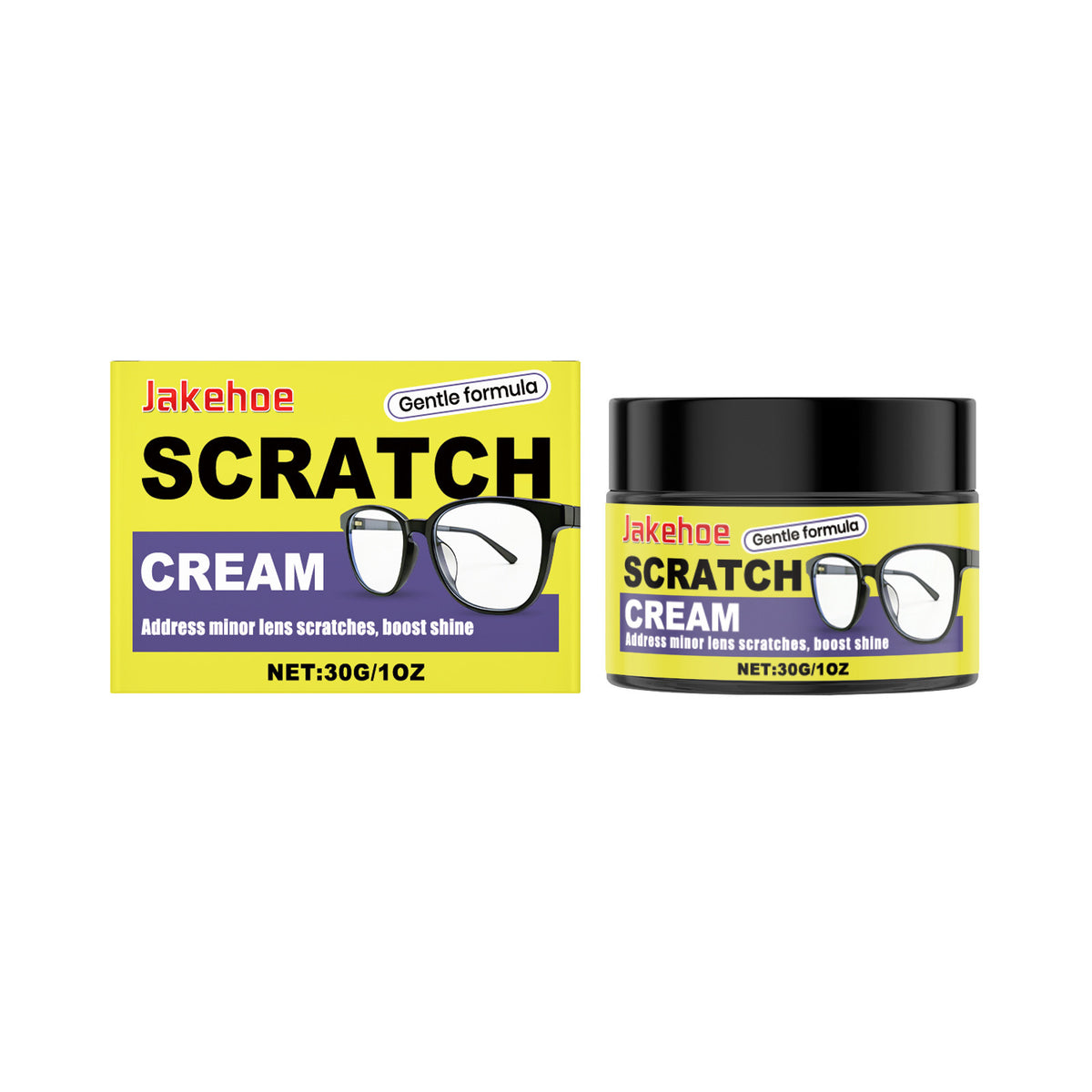 Jakehoe Eyeglass Scratch Nourishing Cream