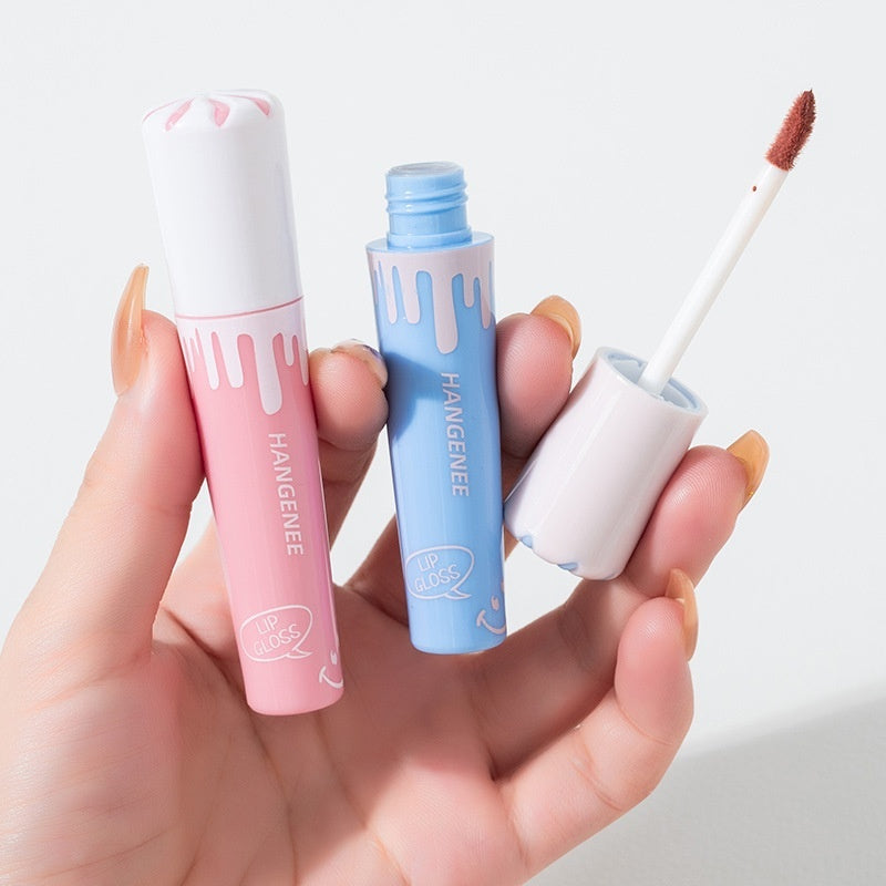 Hangenee Ice Cream White Velvet Matte Matte Lip Gloss