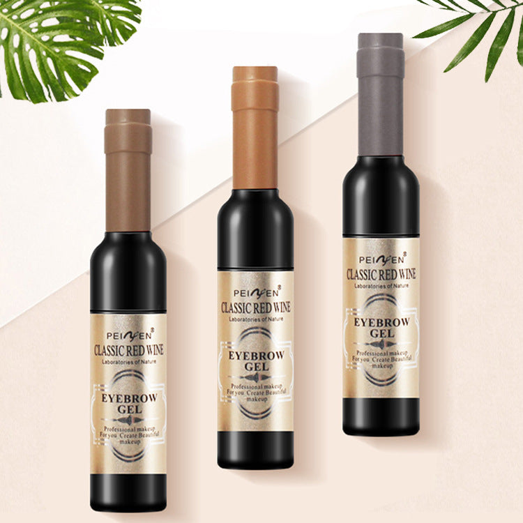 Peiyen Red Wine Bottle Tearing Eyebrow Cream Lasting