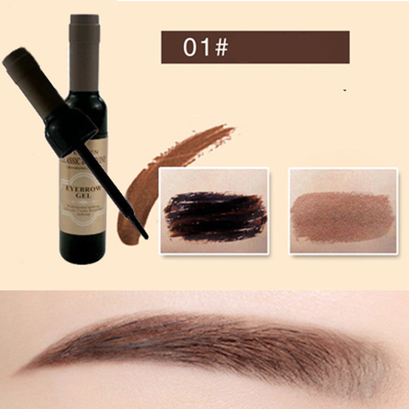 Peiyen Red Wine Bottle Tearing Eyebrow Cream Lasting