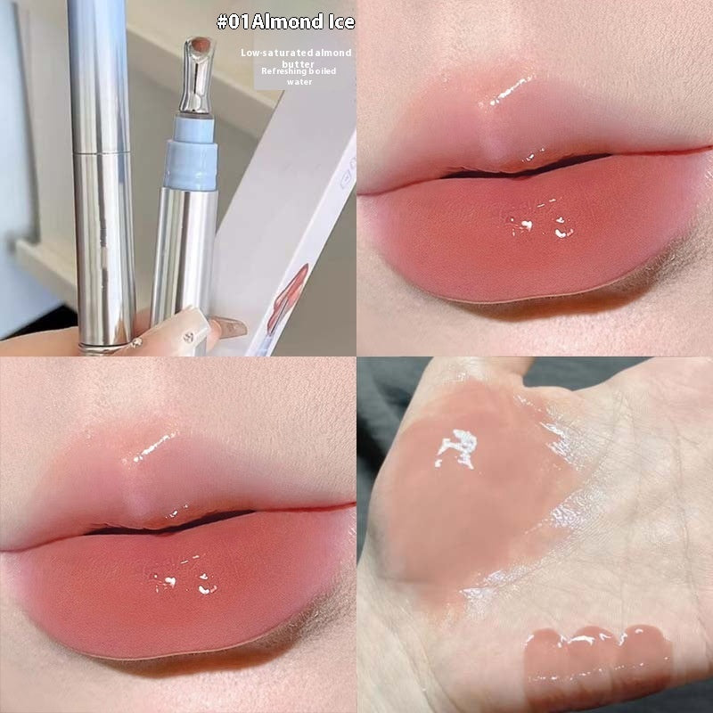 HeroRange Long Lasting Nourishing Moisturizing Lip Mirror Water Light No Stain On Cup Lip Gloss