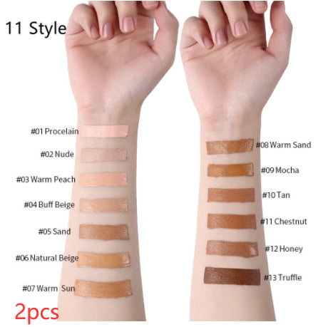 Langmanni Makeup Liquid Foundation Oil Control Concealer