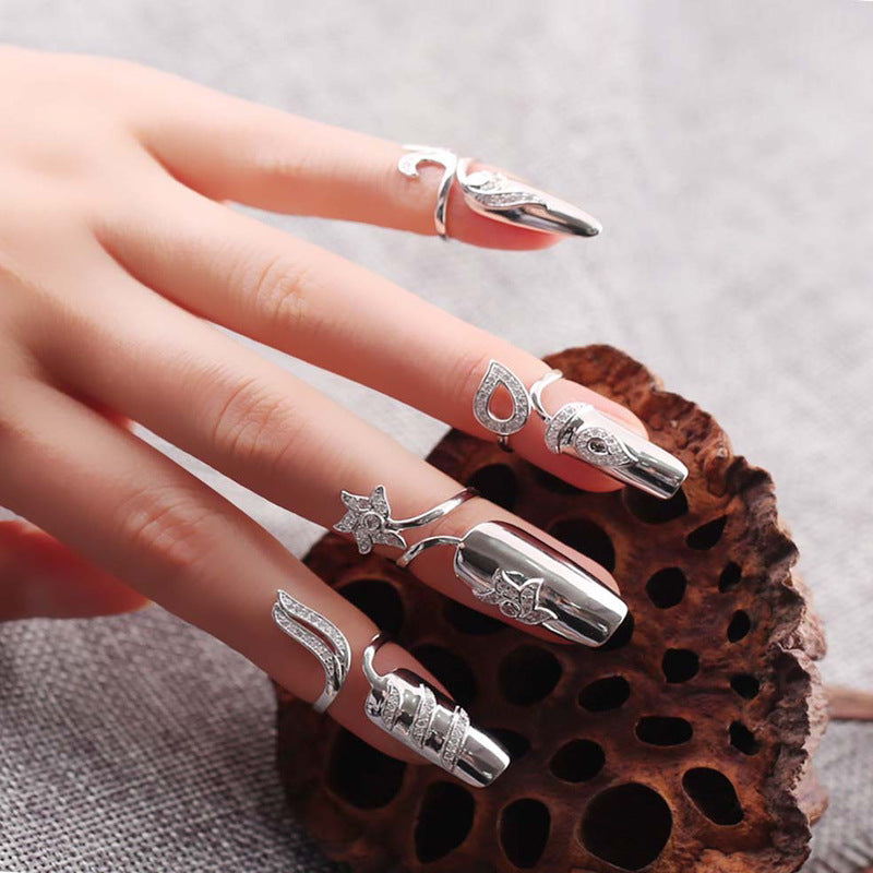 Diamond nail cover
