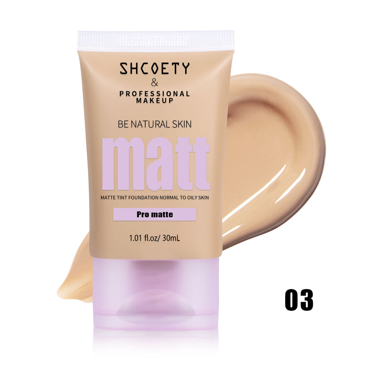 Shcoety 4 Colors Longwear Foundation Concealer Natural Brightening Skin Color BB Cream