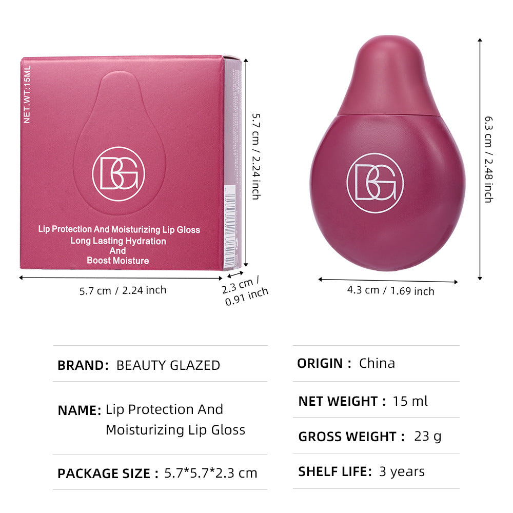 BG 4-color Lip Moistening Colored Lip Lacquer