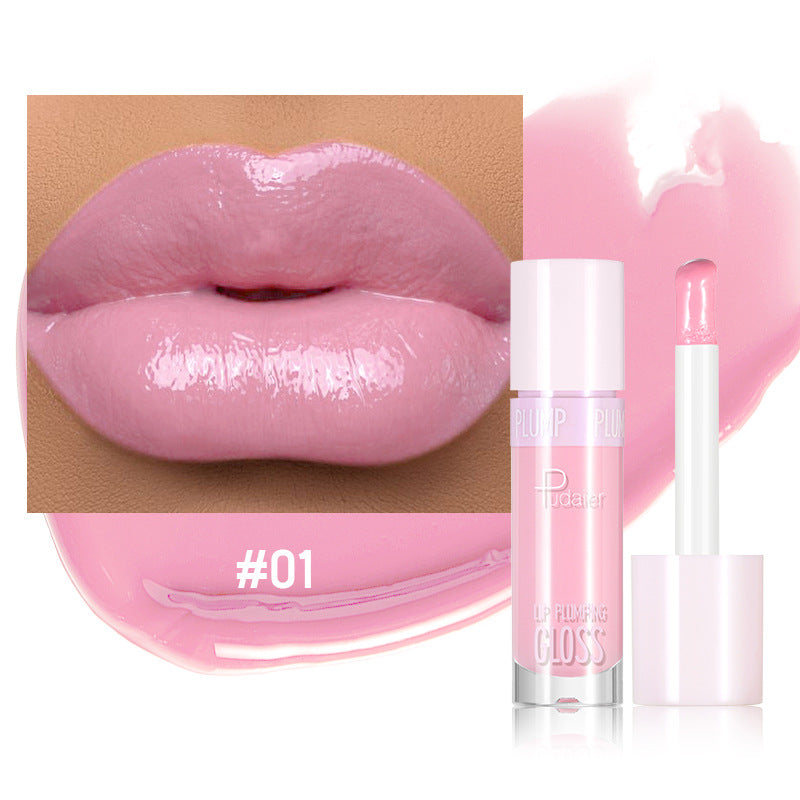Pudaier Ginger Lip Moisturizing Does Not Fade Nonstick Cup Lip Lacquer