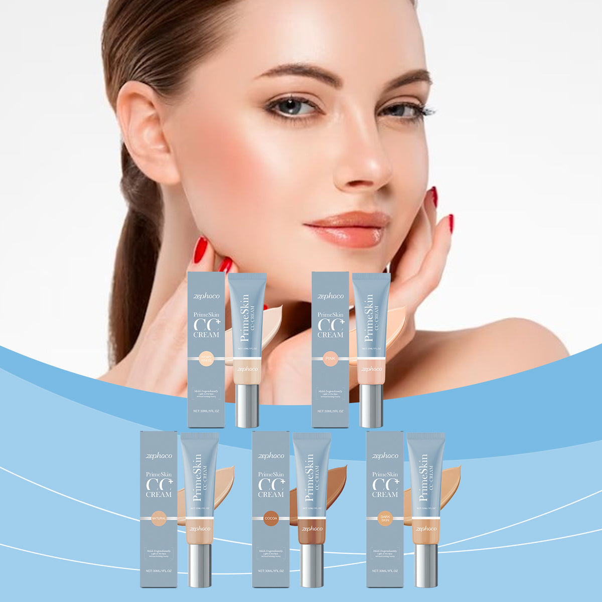Zephoco Nourishing Lightweight Liquid Foundation Lightweight Moisturizing