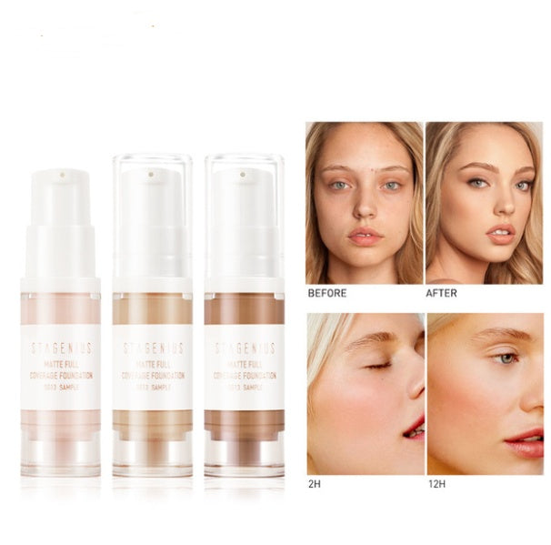 Stagenius Lightweight Concealer Liquid Foundation