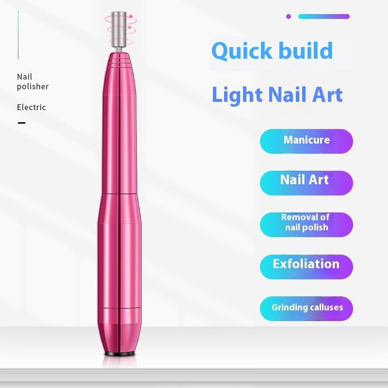 Aluminum Alloy Electric Nail Polish Nail Piercing Device