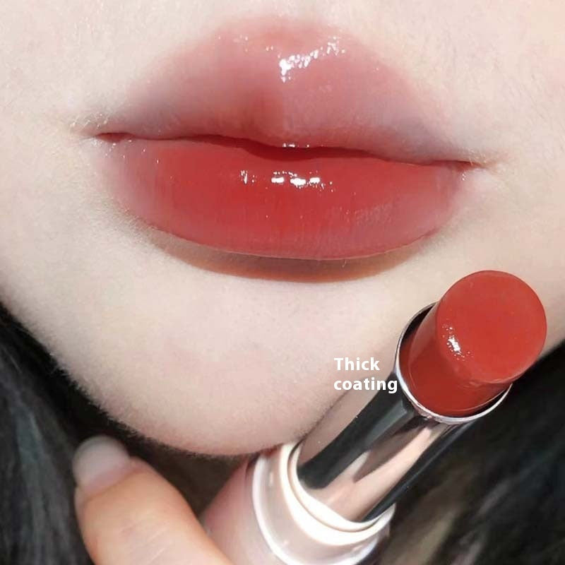 KekeMood Lingguang Lipstick Mirror Water Light Solid Lip Lacquer White