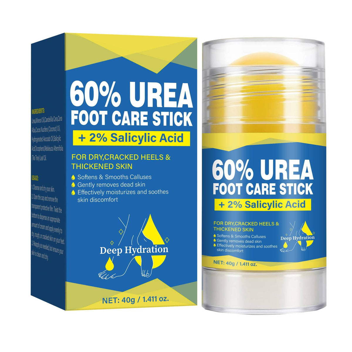 60% Urea Cream Stick plus 2% Salicyl