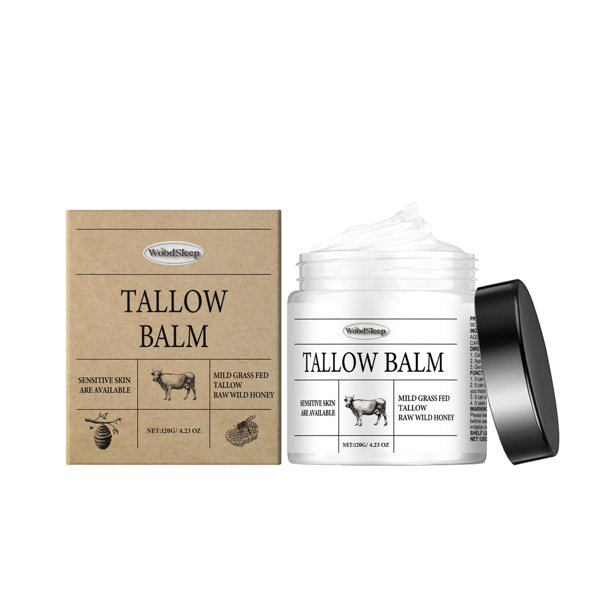 WoodSleep Cow Fat Deep Moisturizing Cream