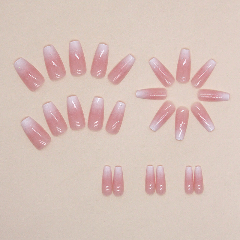 Mid-length Ballet Nail Manicure Wearable Nail Sticker