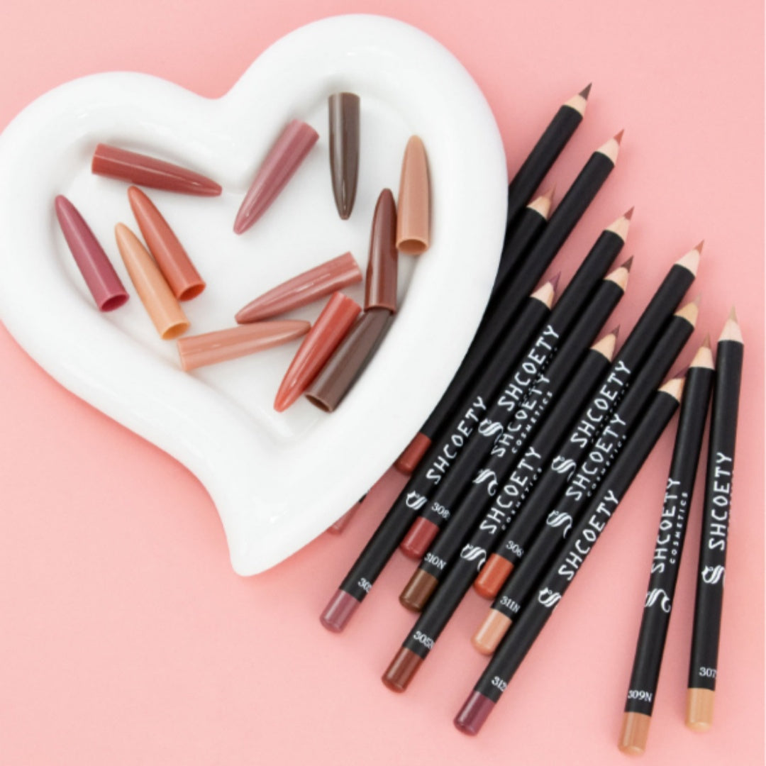 Shcoety Matte Lipstick Lip Liner Suit Non-decolorizing Long-lasting Makeup