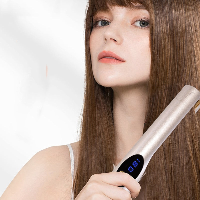 TYME Negative ion electric splint for straight hair comb