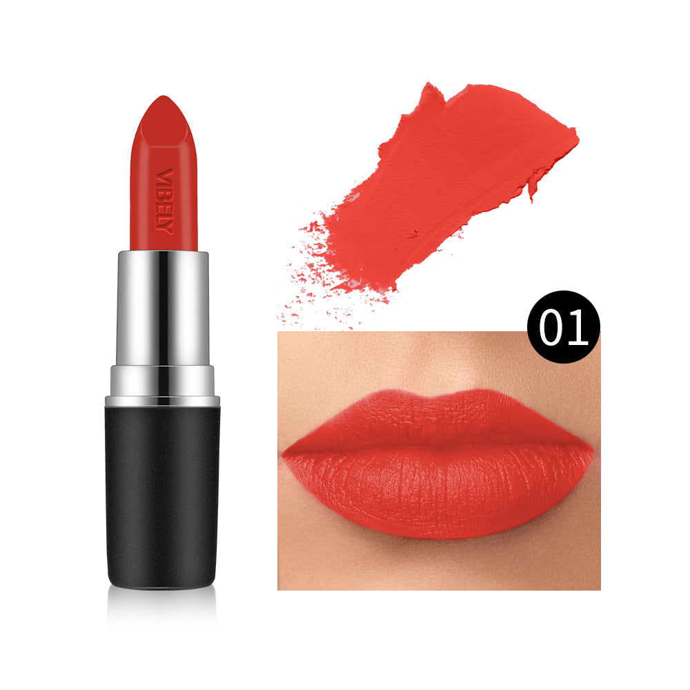 Vibely Matte Bullet Lipstick With A Velvety Finish That Makes Your Skin Look Fairer