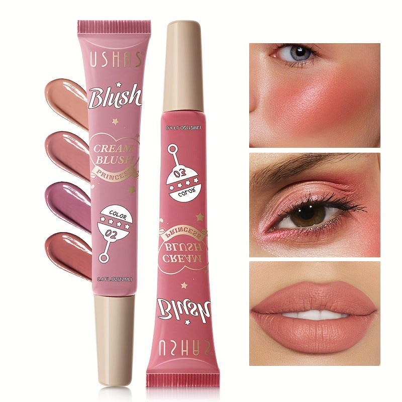 Ushas Liquid Blush Eye Shadow Lip And Cheek Dual-use Nourishing