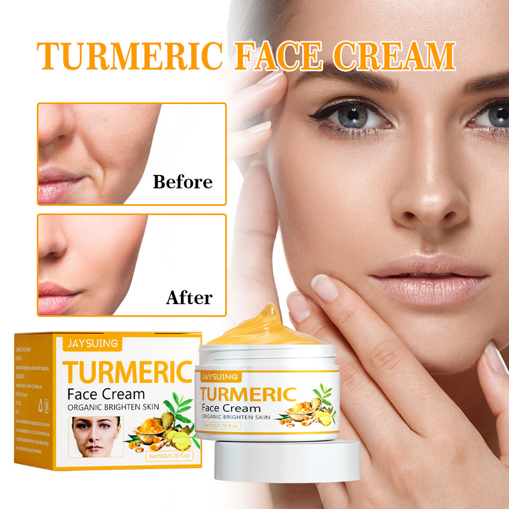 Jaysuing Turmeric Fade Wrinkles Firming Skin Beauty Cream