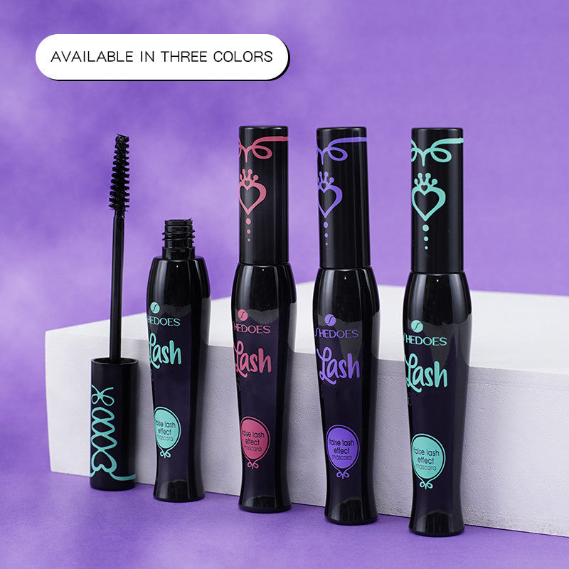 Shedoes Waterproof Sweat-proof Mascara Thick Lengthening Curling Natural Long Lasting Not Dizzy