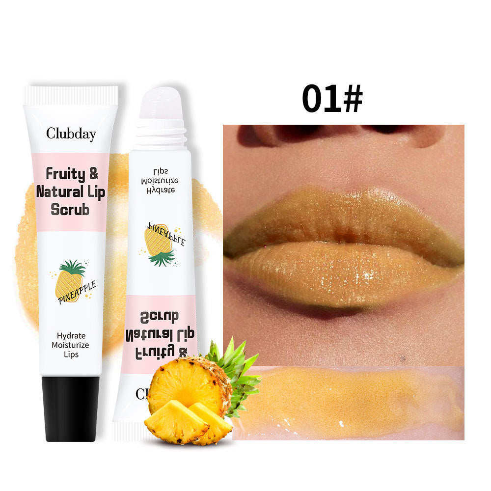 Clubday Makeup Exfoliating Exfoliating Exfoliating Fade Lip Lines Moisturizing Care Lipstick Fruit Flavor