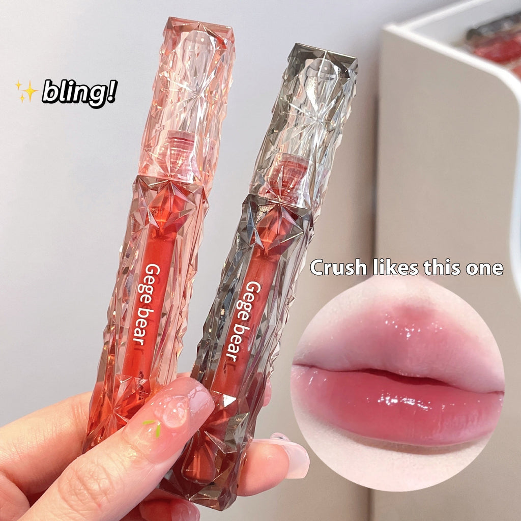 Gege Bear Transparent Diamond Light Lip Lacquer
