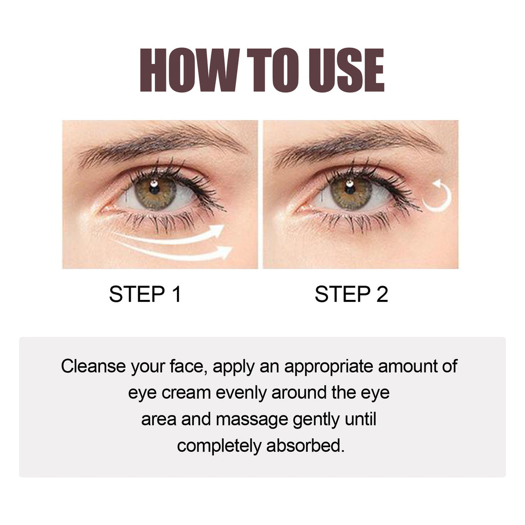 Hoygi Retinol Eye Cream Moisturizing Application