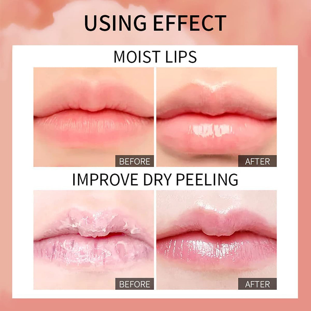 Plump 3Q Lip Care Ampoule Nourishing Hydrating And Moisturizing Transparent Care Fruit Flavor Lip Gloss Makeup