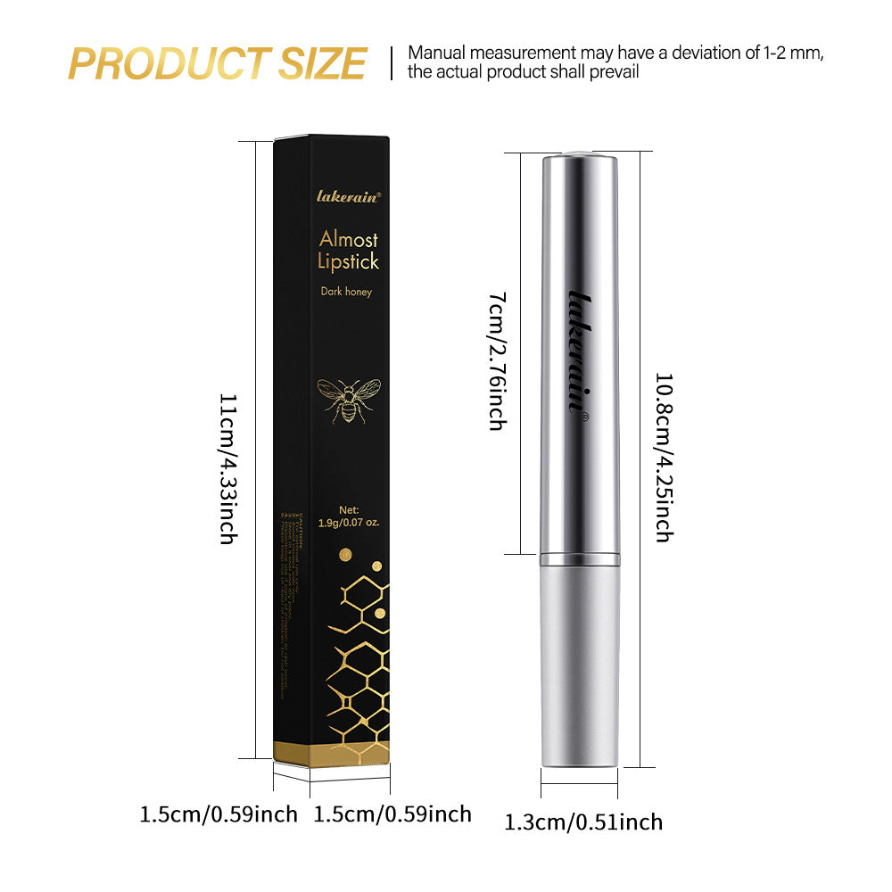 Lakerain Black Honey Lipstick Nourishing And Hydrating