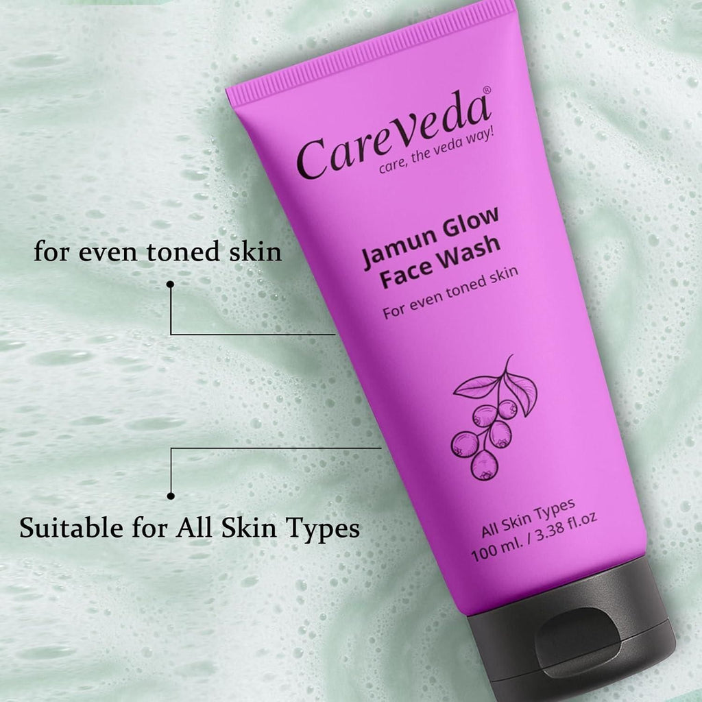 CareVeda Jamun Glow Face Wash 100 ml