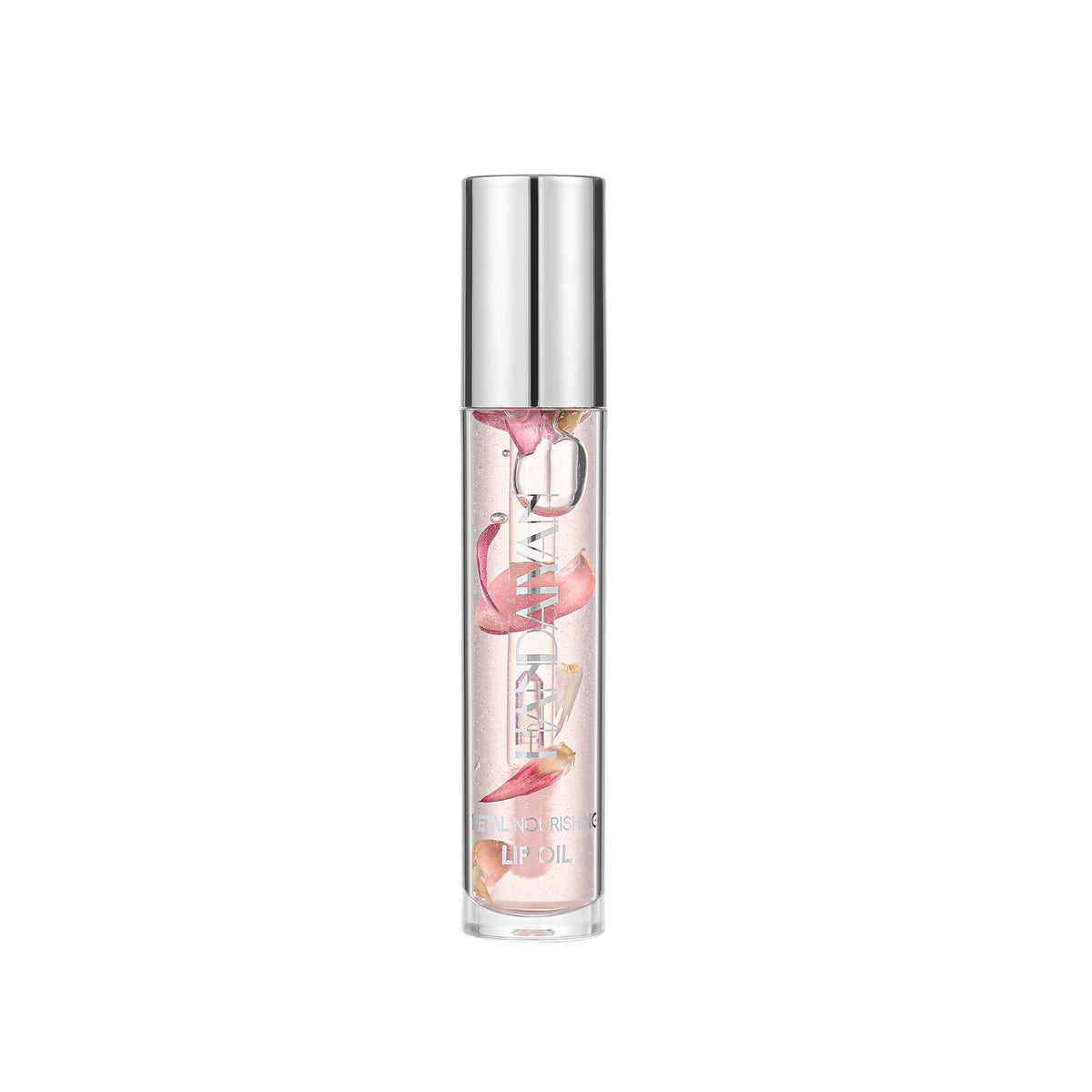 Handaiyan Transparent Dried Flower Lip Gloss Mirror Water Light Lasting
