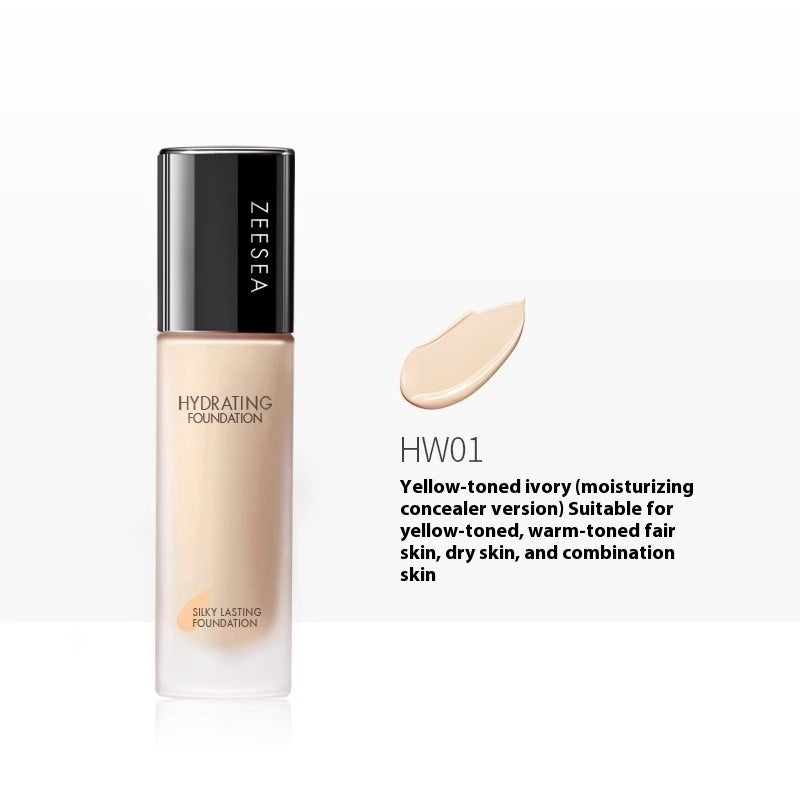 ZEESEA Liquid Foundation Concealer Makeup Mixed Dry Oily Skin Moisturizing