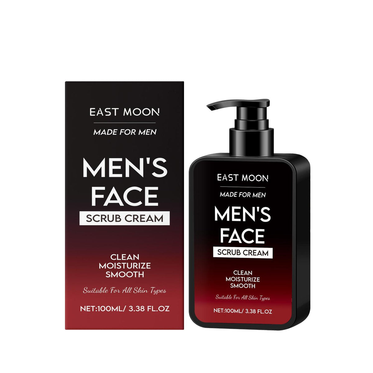 East Moon Mens Face Scrub Cream
