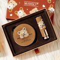 Mansly Concealer Cushion BB Cream Matte Three-color Lipstick Set